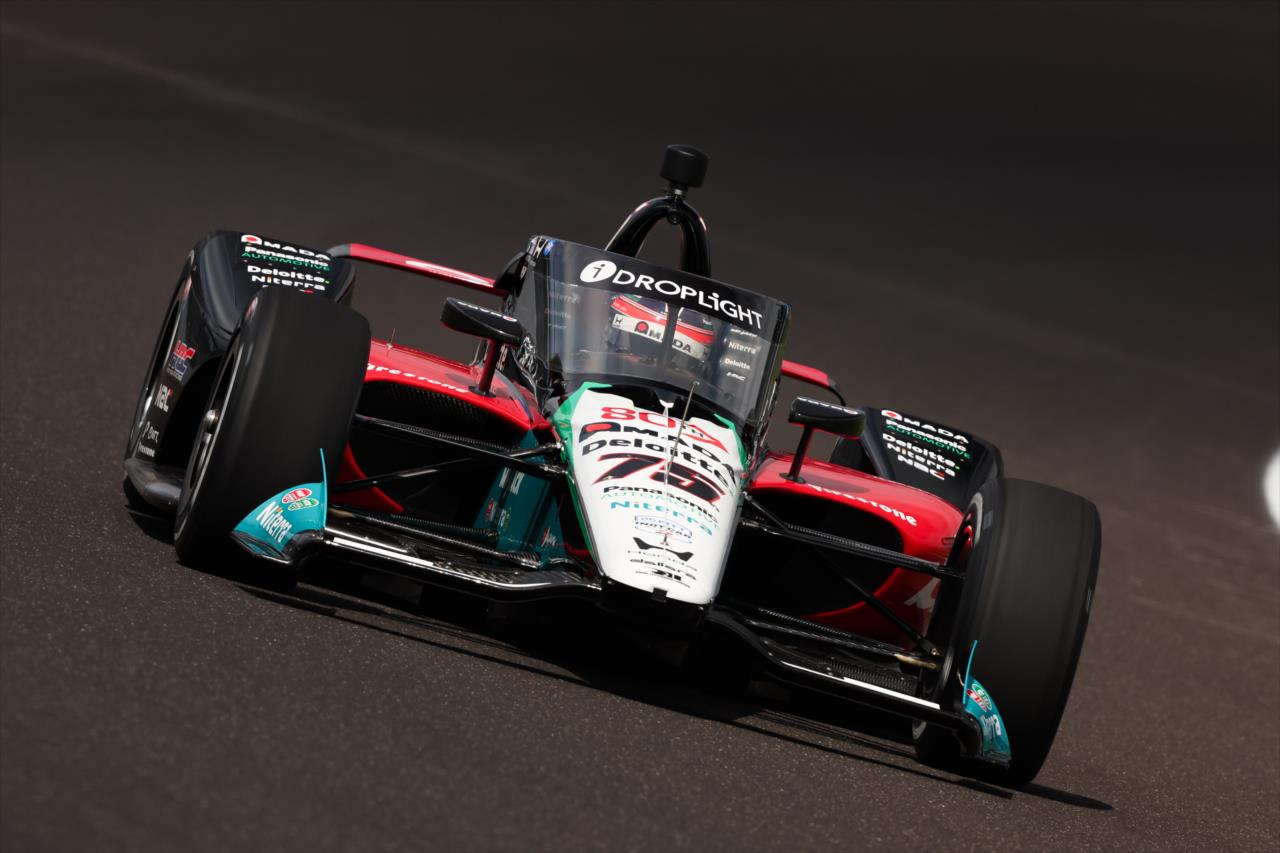 Takuma Sato - Indianapolis 500 Open Test - By: Joe Skibinski -- Photo by: Joe Skibinski
