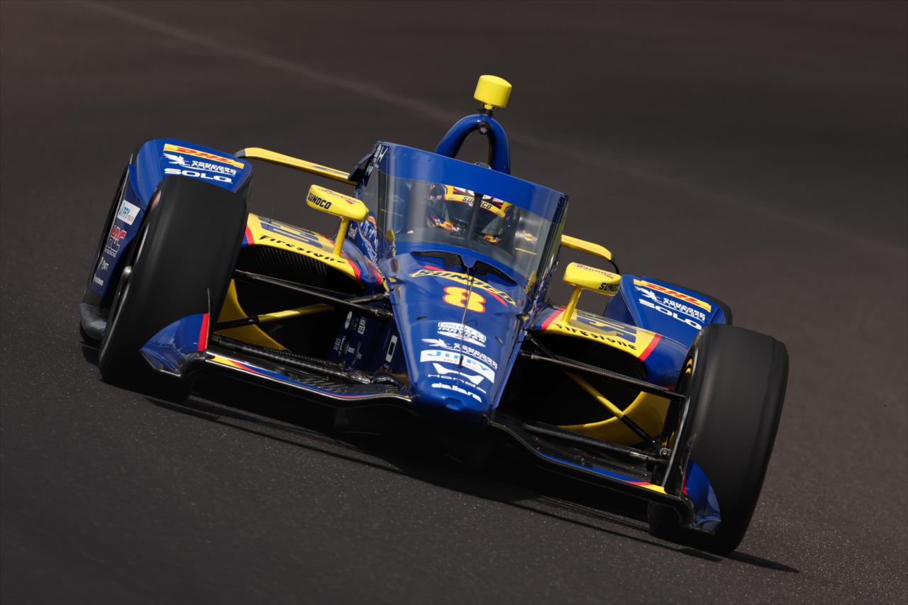 Kyffin Simpson - Indianapolis 500 Open Test - By: Joe Skibinski -- Photo by: Joe Skibinski