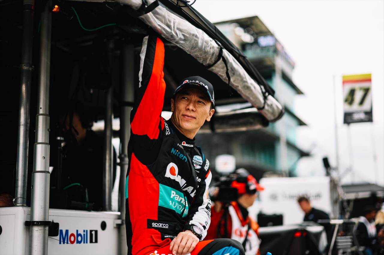 Takuma Sato - Indianapolis 500 Open Test - By: Joe Skibinski -- Photo by: Joe Skibinski