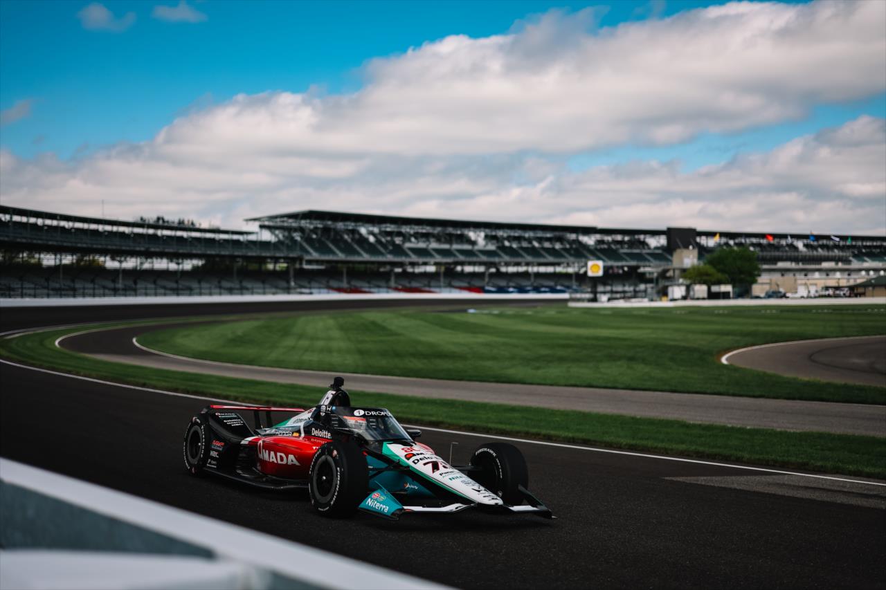 Takuma Sato - Indianapolis 500 Open Test - By: Joe Skibinski -- Photo by: Joe Skibinski