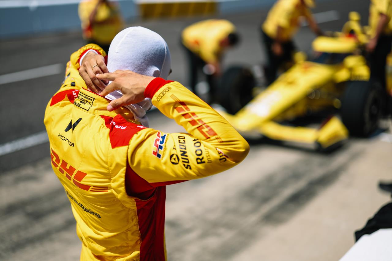 Alex Palou - Indianapolis 500 Open Test - By: Joe Skibinski -- Photo by: Joe Skibinski