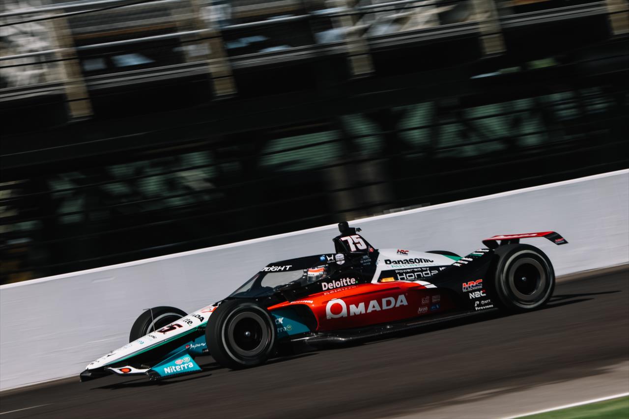 Takuma Sato - Indianapolis 500 Open Test - By: Joe Skibinski -- Photo by: Joe Skibinski
