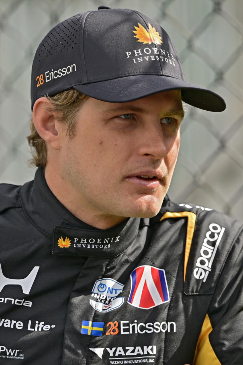 Marcus Ericsson - Indianapolis 500 Open Test - By: Walt Kuhn -- Photo by: Walt Kuhn