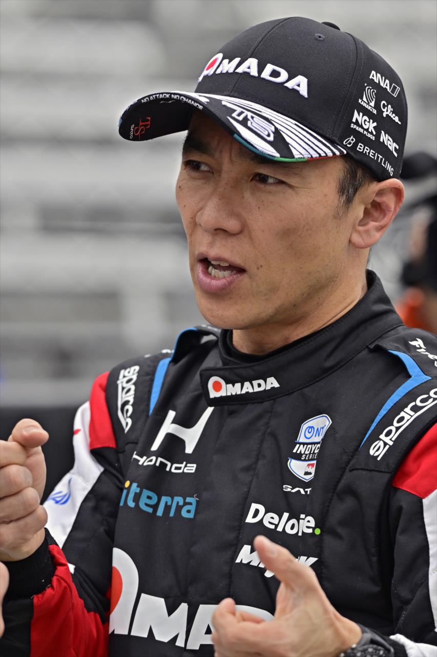 Takuma Sato - Indianapolis 500 Open Test - By: Walt Kuhn -- Photo by: Walt Kuhn