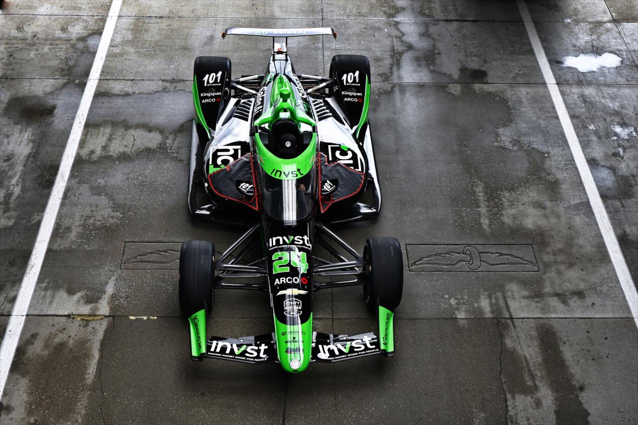 Jack Harvey - Indianapolis 500 Open Test - By: Chris Jones -- Photo by: Chris Jones