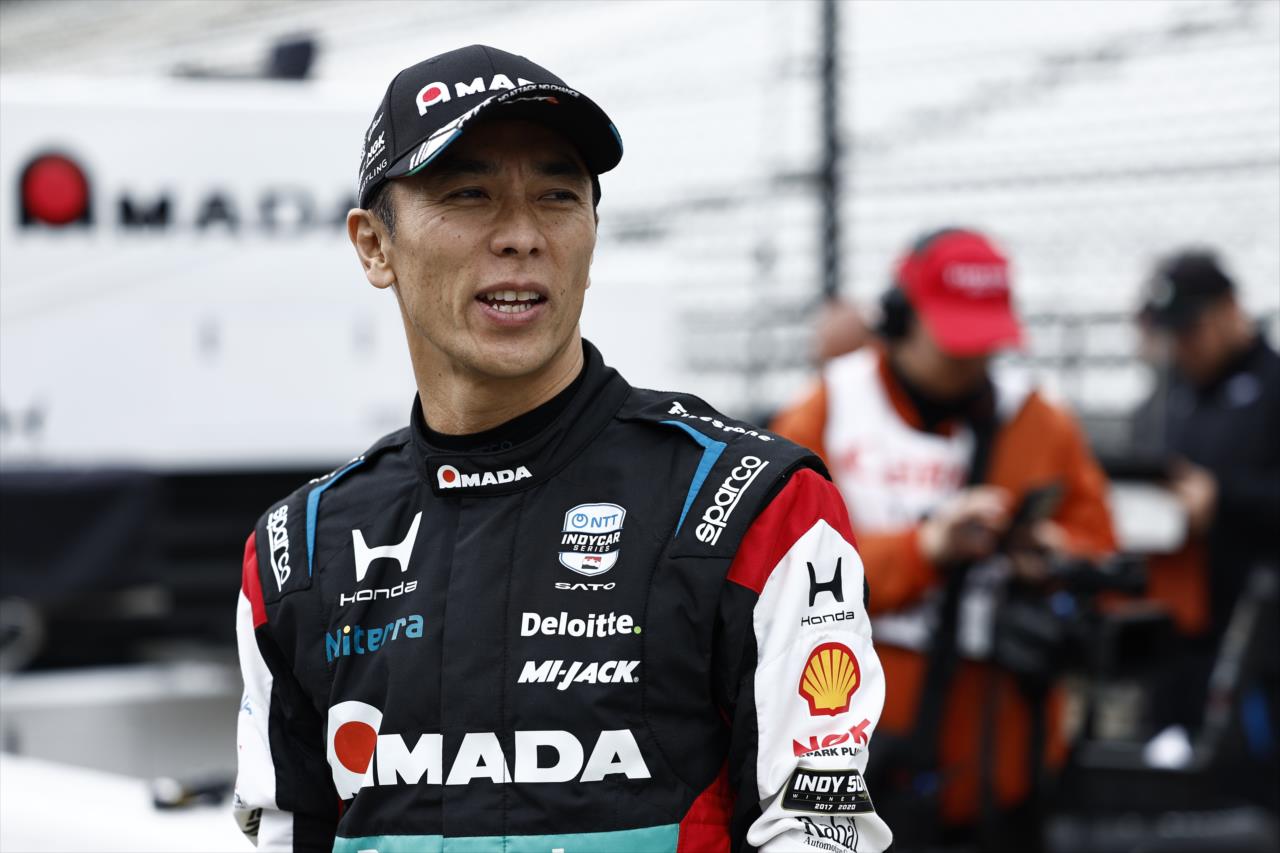 Takuma Sato - Indianapolis 500 Open Test - By: Chris Jones -- Photo by: Chris Jones