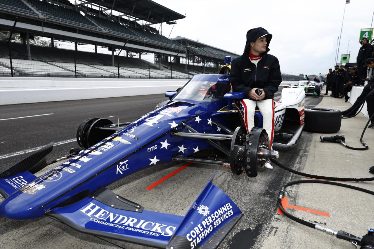 Santino Ferrucci - Indianapolis 500 Open Test - By: Chris Jones -- Photo by: Chris Jones