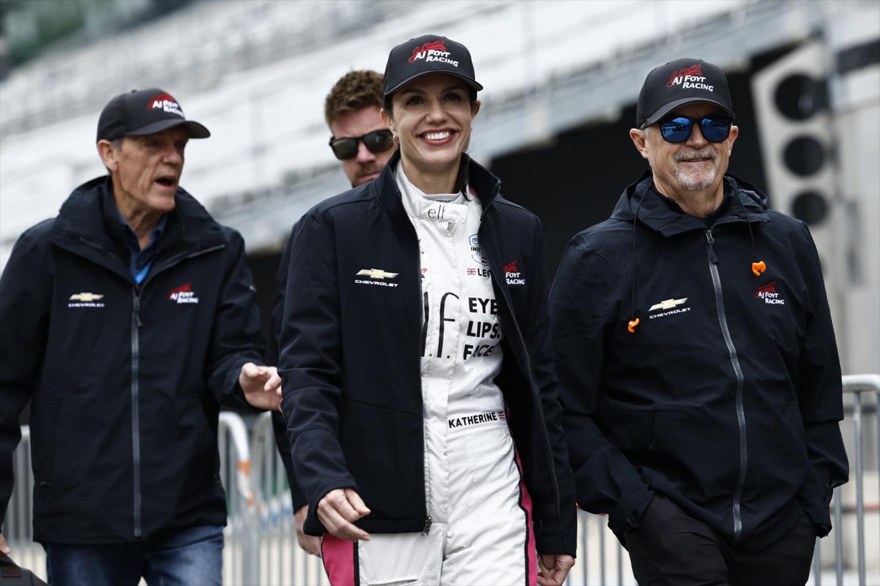 Katherine Legge - Indianapolis 500 Open Test - By: Chris Jones -- Photo by: Chris Jones