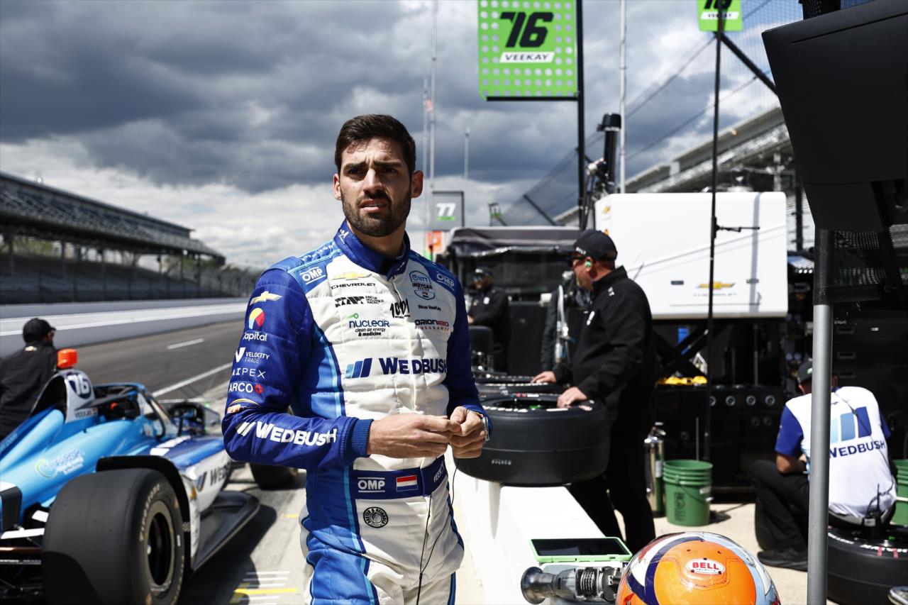 Rinus VeeKay - Indianapolis 500 Open Test - By: Chris Jones -- Photo by: Chris Jones