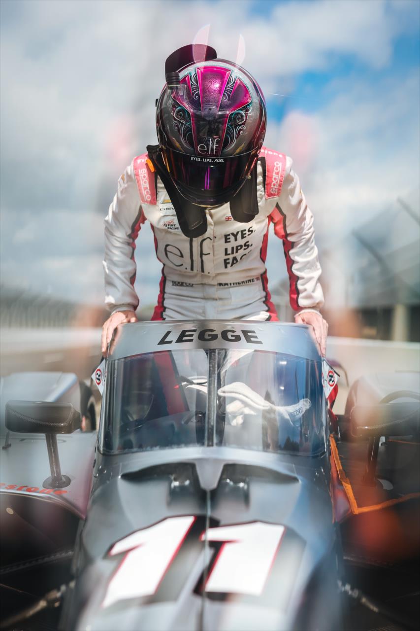 Katherine Legge - Indianapolis 500 Open Test - By: Chris Owens -- Photo by: Chris Owens