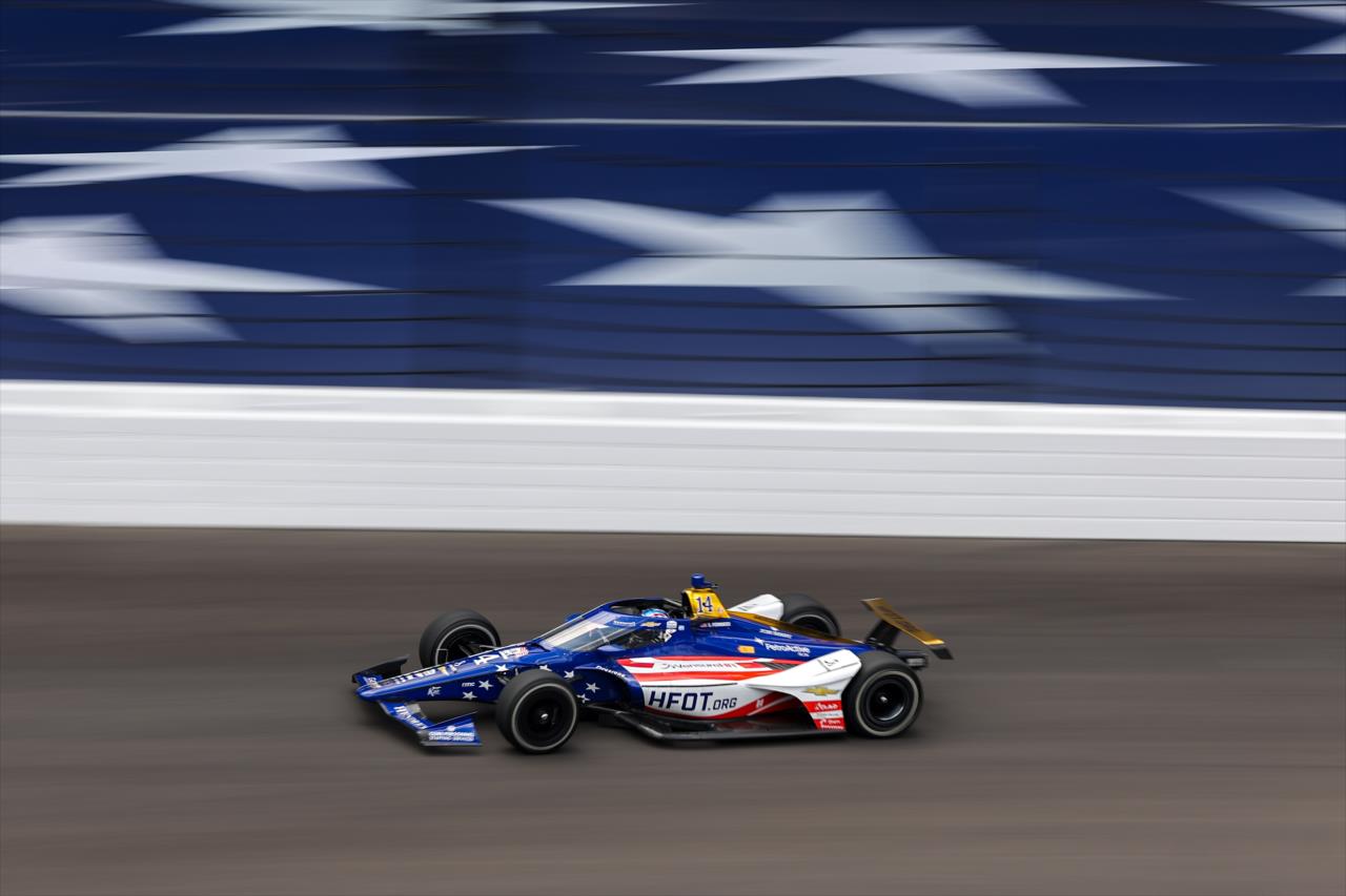 Santino Ferrucci - Indianapolis 500 Open Test - By: Chris Owens -- Photo by: Chris Owens