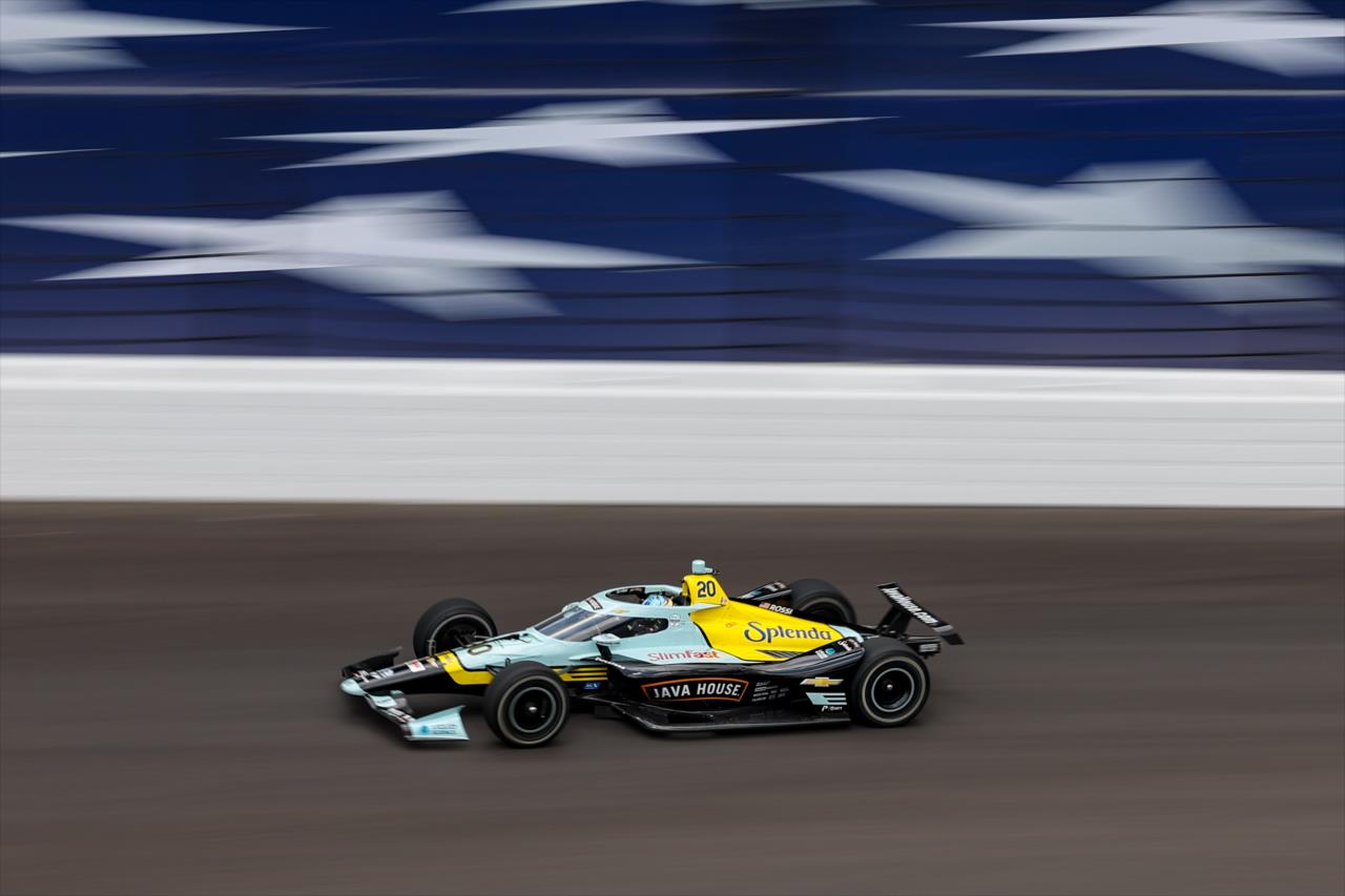 Alexander Rossi - Indianapolis 500 Open Test - By: Chris Owens -- Photo by: Chris Owens