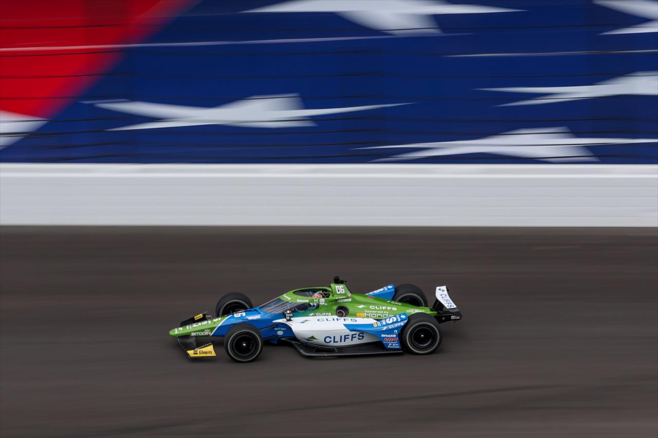 Helio Castroneves - Indianapolis 500 Open Test - By: Chris Owens -- Photo by: Chris Owens