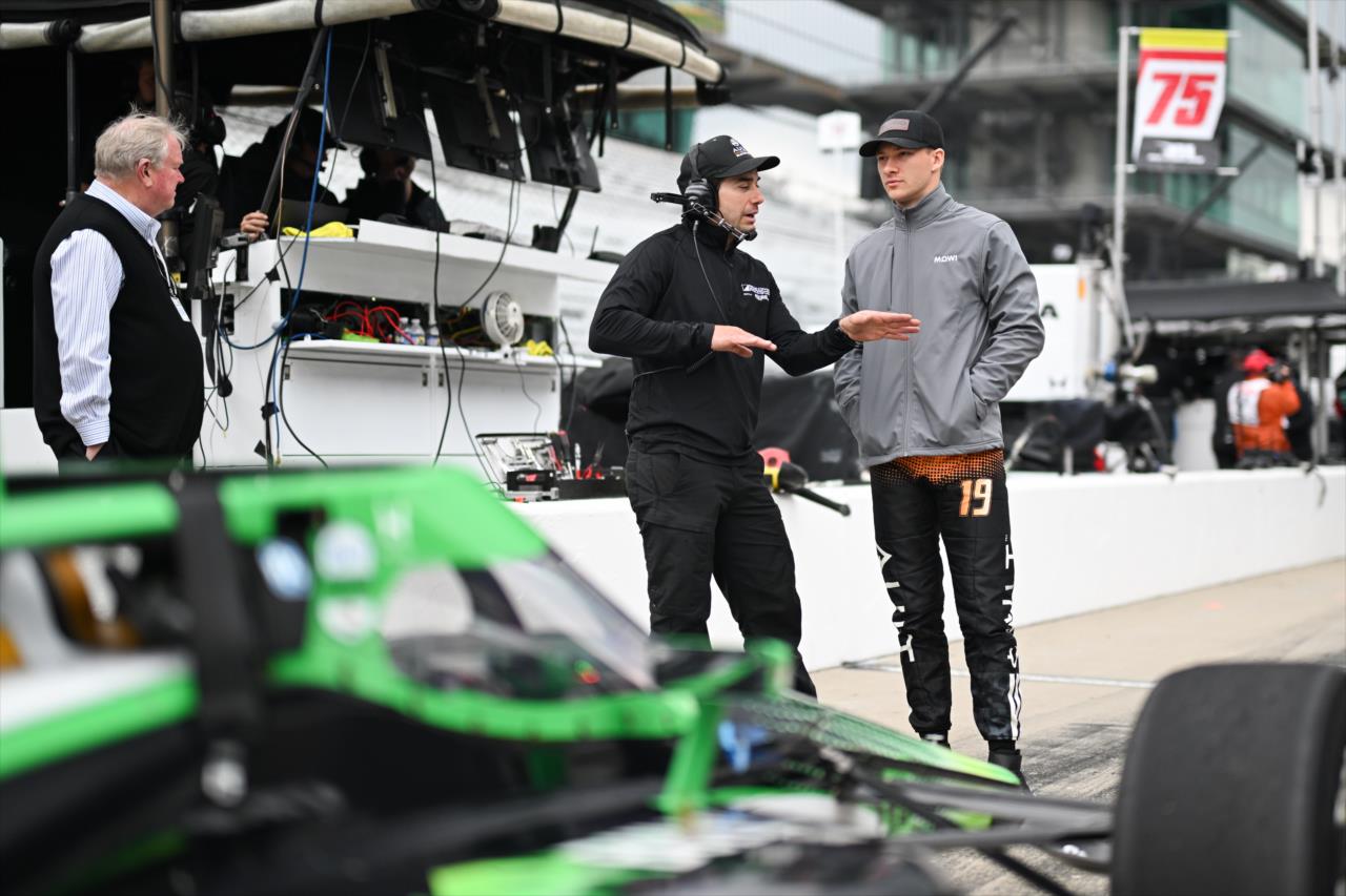 Dennis Hauger - Indianapolis 500 Open Test - By: James Black -- Photo by: James  Black