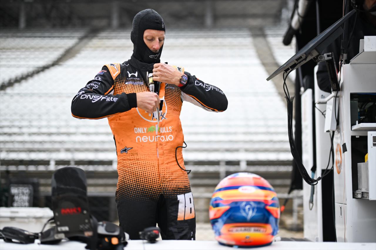 Dennis Hauger - Indianapolis 500 Open Test - By: James Black -- Photo by: James  Black