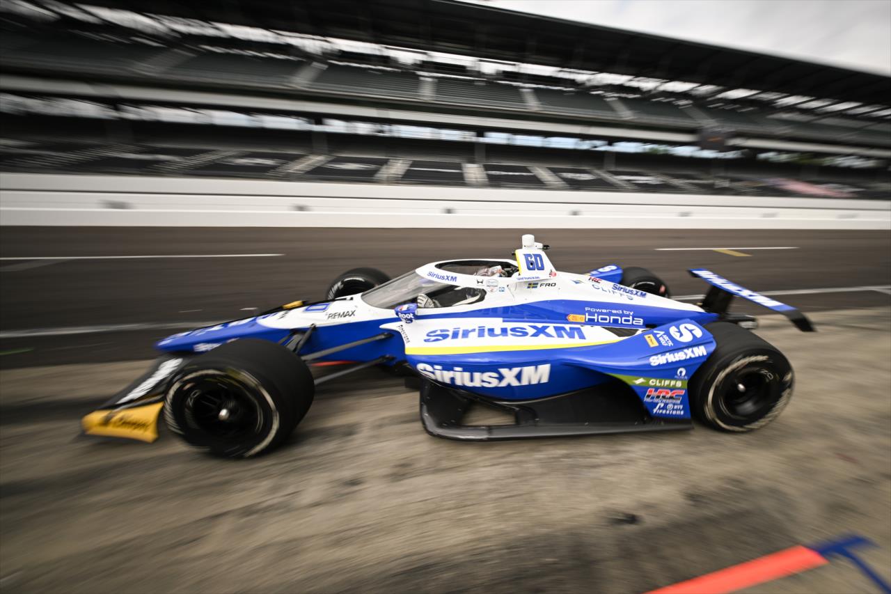 Felix Rosenqvist - Indianapolis 500 Open Test - By: James Black -- Photo by: James  Black