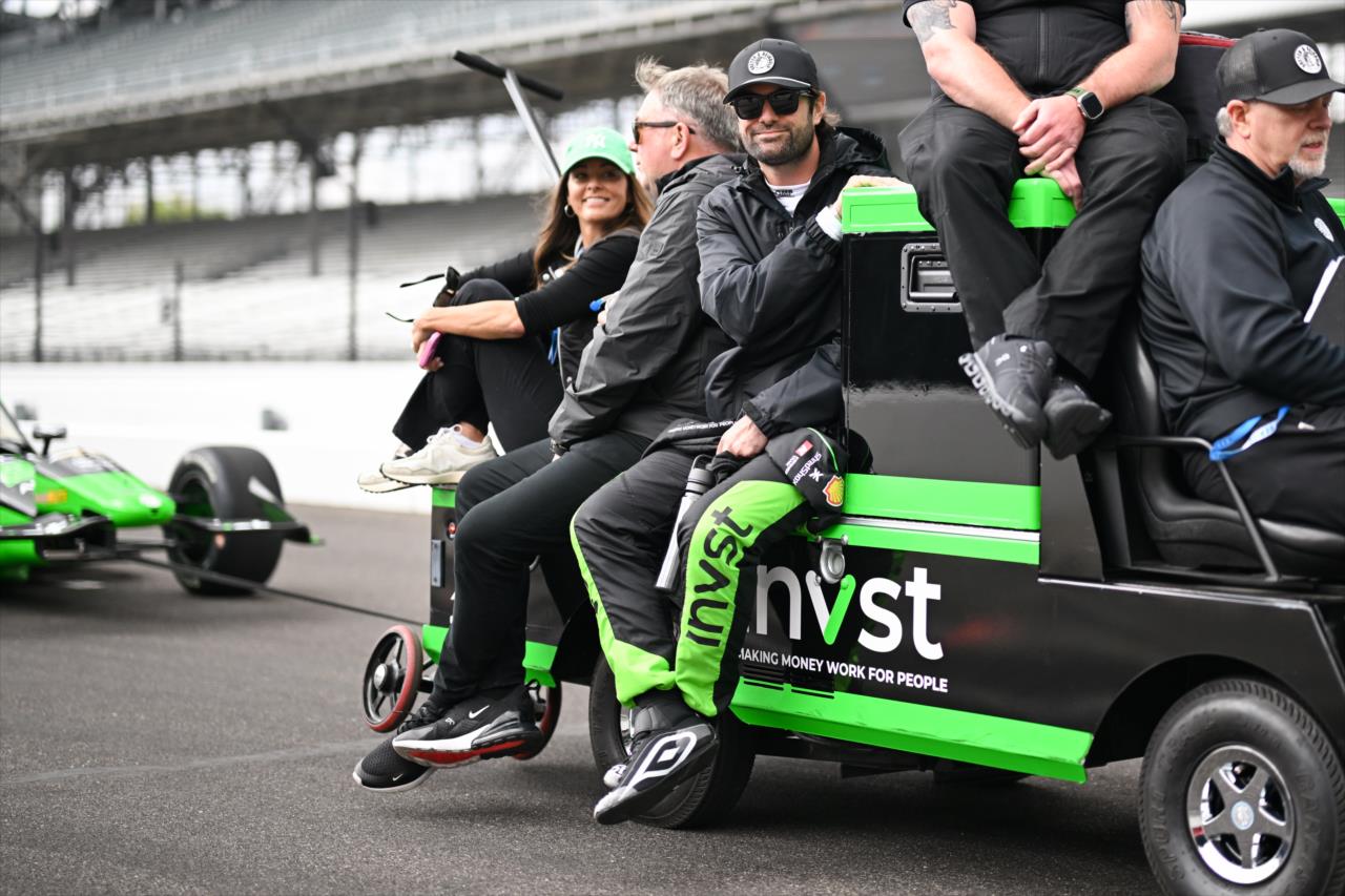 Jack Harvey - Indianapolis 500 Open Test - By: James Black -- Photo by: James  Black