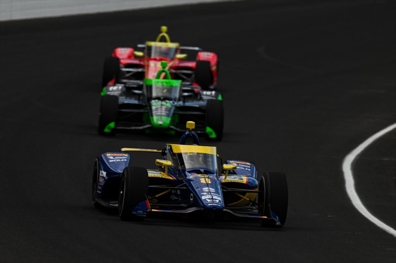 Kyffin Simpson - Indianapolis 500 Open Test - By: James Black -- Photo by: James  Black