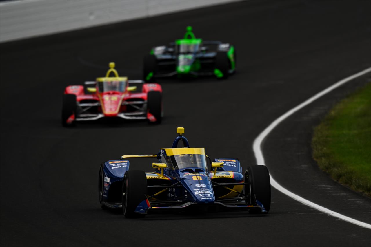 Kyffin Simpson - Indianapolis 500 Open Test - By: James Black -- Photo by: James  Black