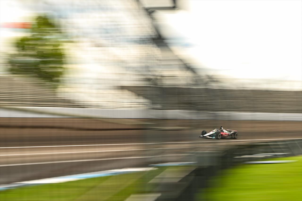Takuma Sato - Indianapolis 500 Open Test - By: James Black -- Photo by: James  Black