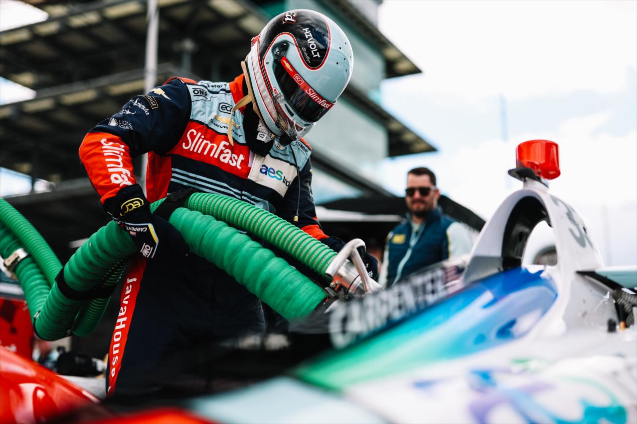 Ed Carpenter - Indianapolis 500 Open Test - By: Joe Skibinski -- Photo by: Joe Skibinski