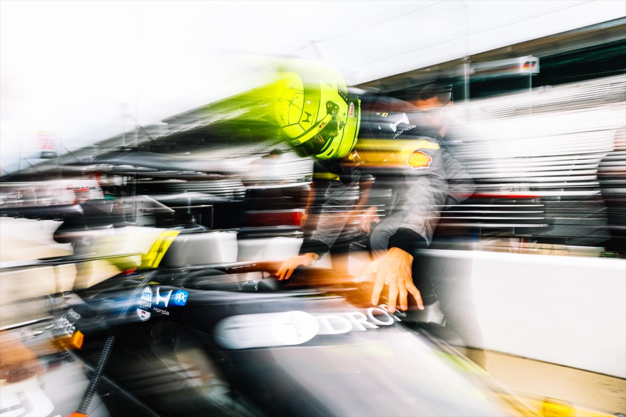 Mick Schumacher - Indianapolis 500 Open Test - By: Joe Skibinski -- Photo by: Joe Skibinski