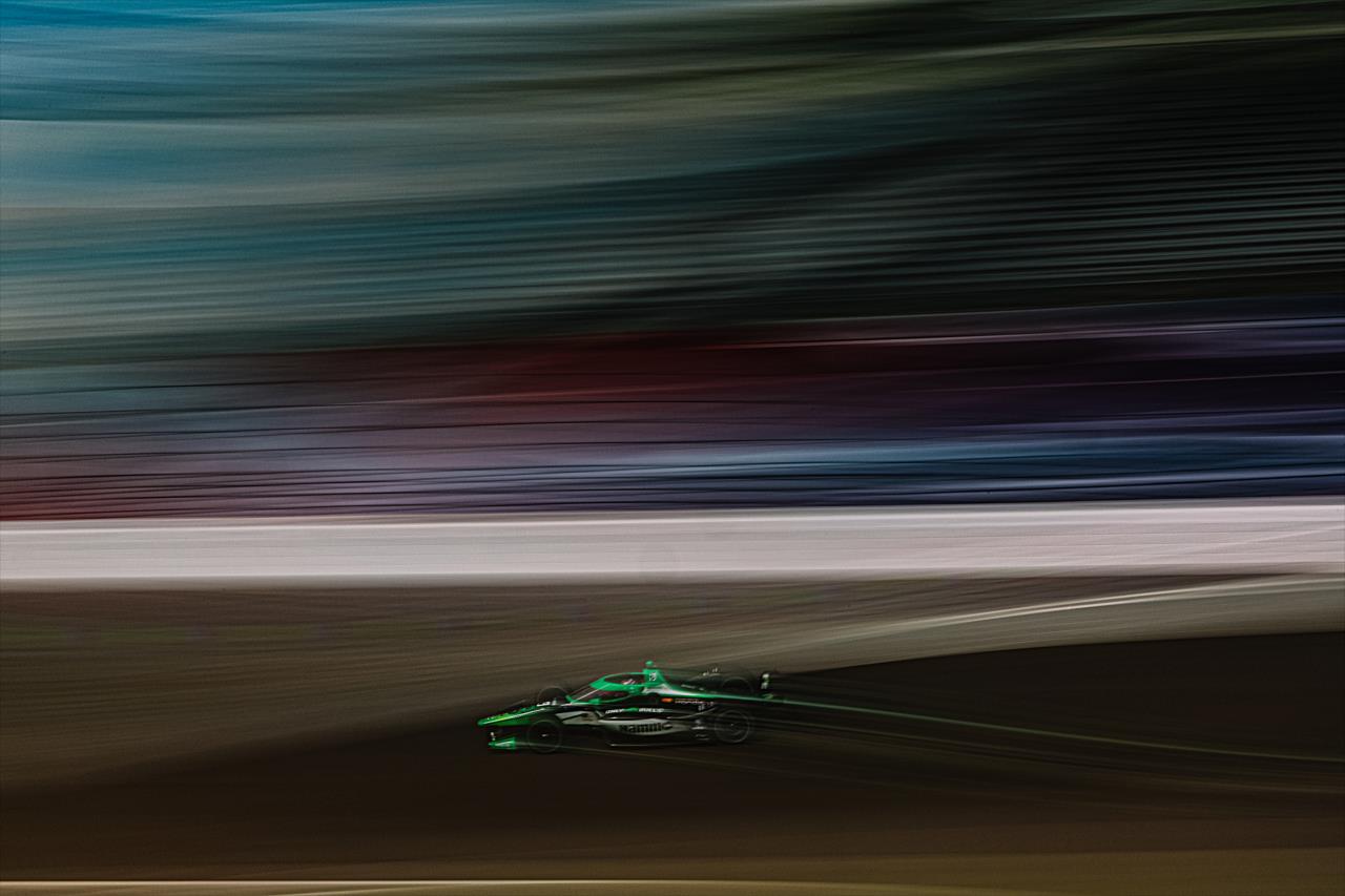 Dennis Hauger - Indianapolis 500 Open Test - By: Joe Skibinski -- Photo by: Joe Skibinski