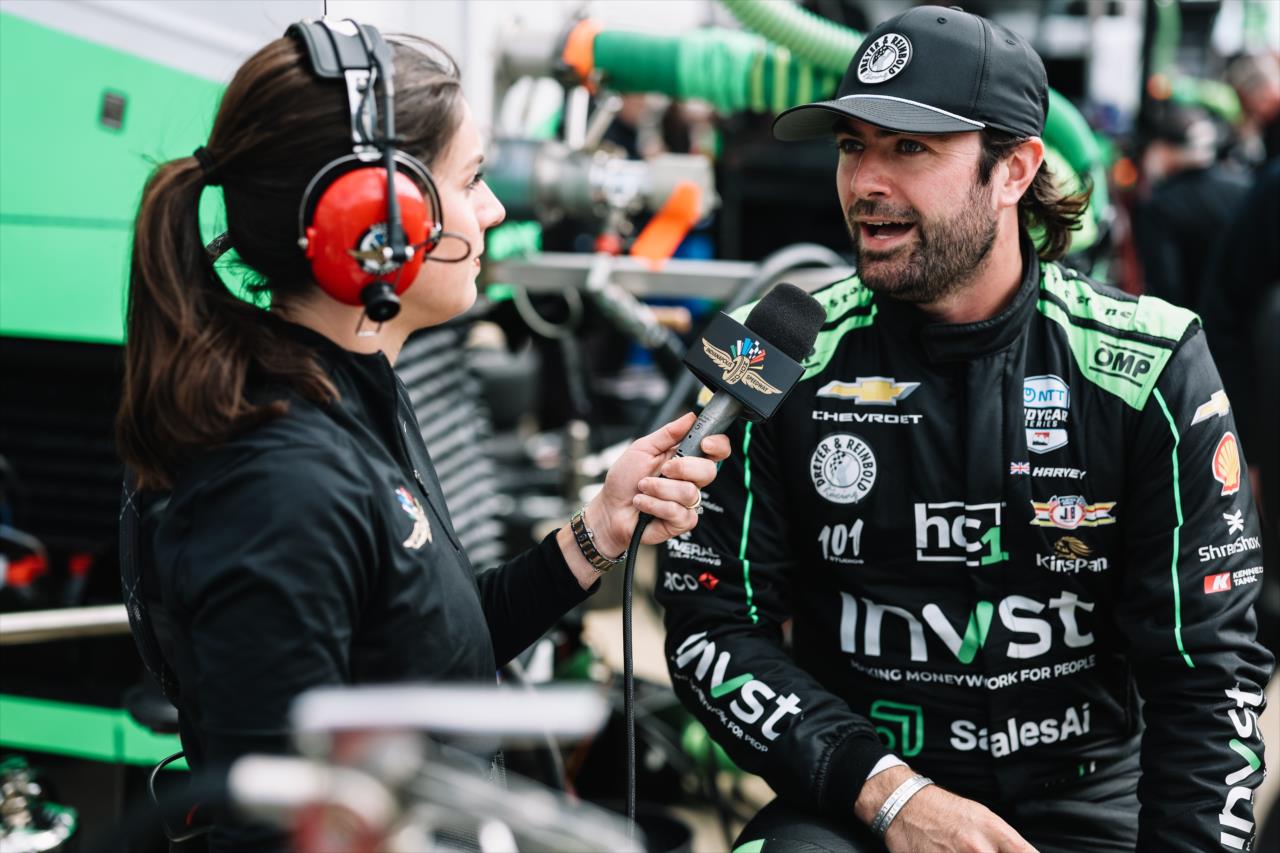 Jack Harvey - Indianapolis 500 Open Test - By: Joe Skibinski -- Photo by: Joe Skibinski