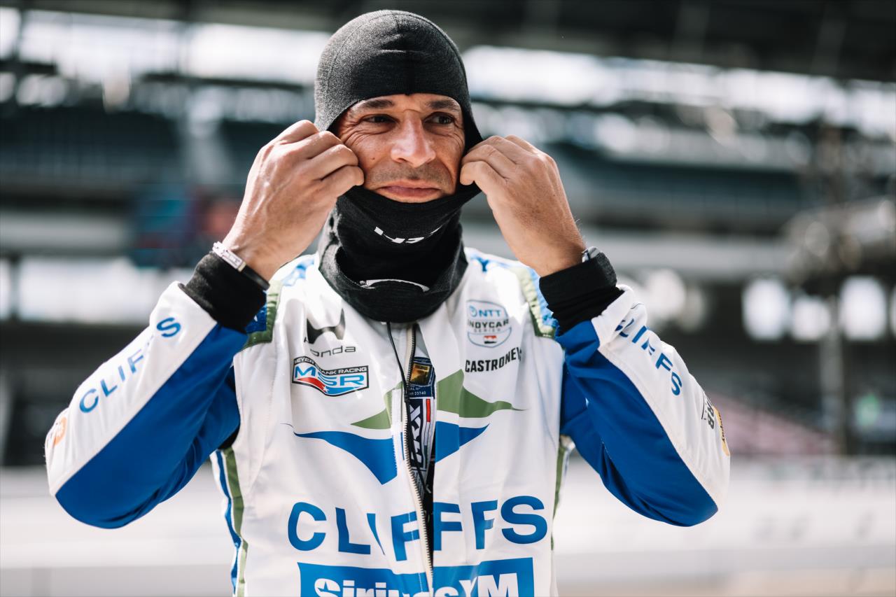 Helio Castroneves - Indianapolis 500 Open Test - By: Joe Skibinski -- Photo by: Joe Skibinski