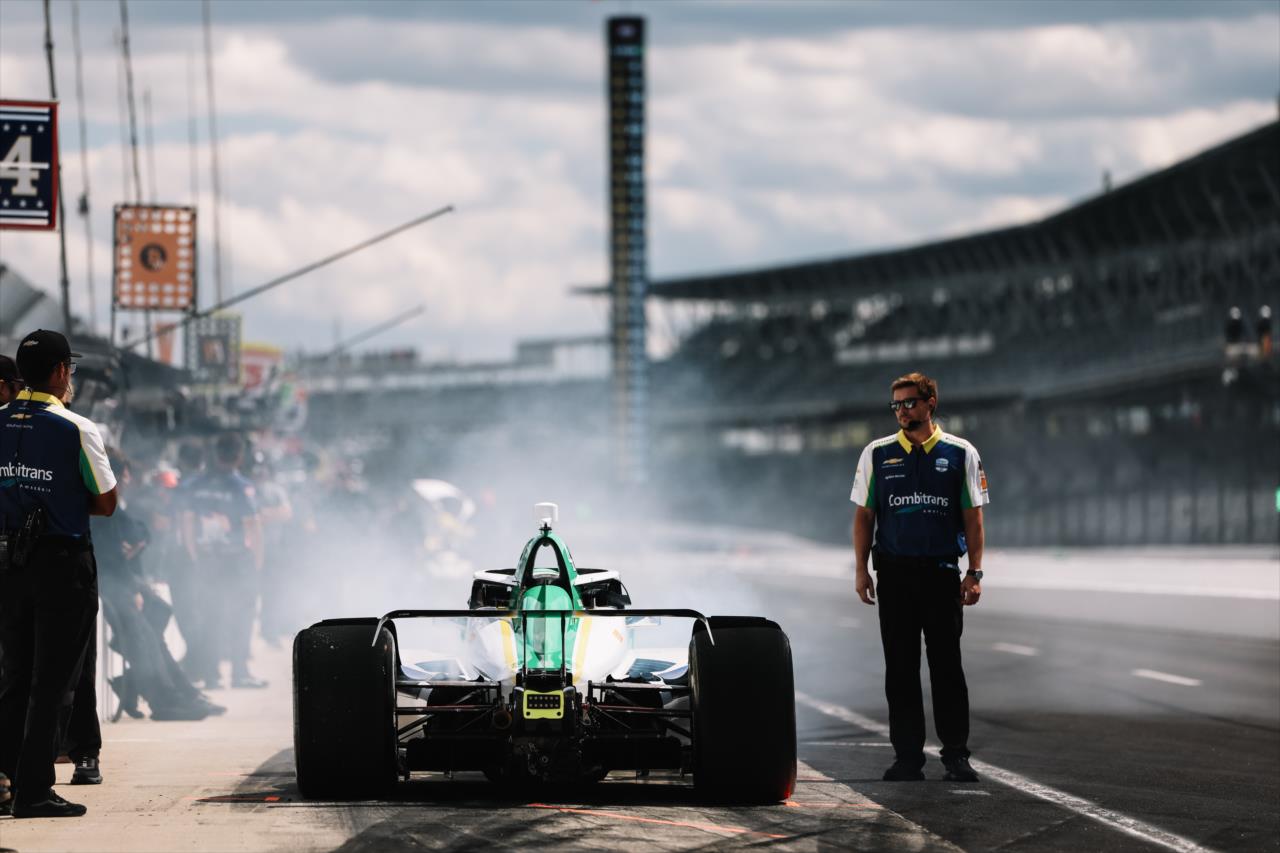 Caio Collet - Indianapolis 500 Open Test - By: Joe Skibinski -- Photo by: Joe Skibinski