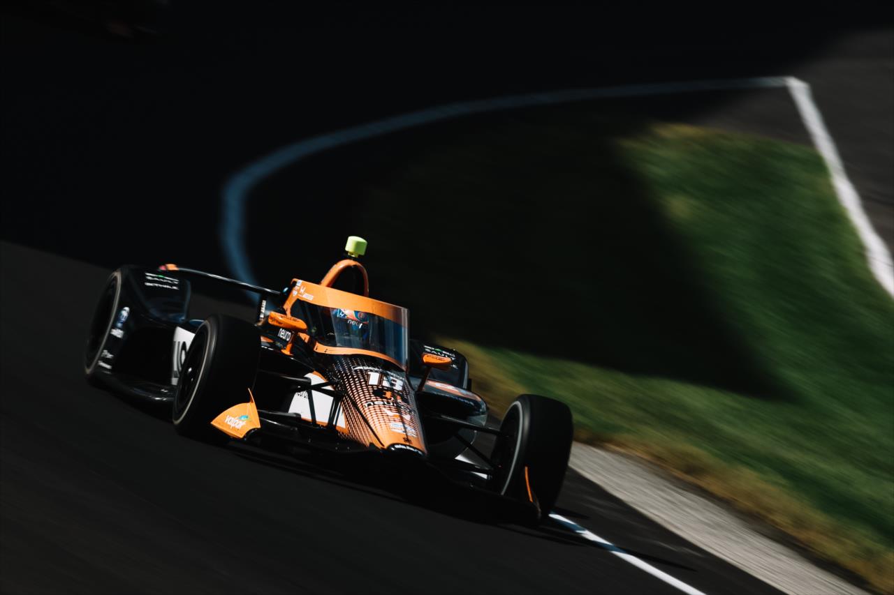 Romain Grosjean - Indianapolis 500 Open Test - By: Joe Skibinski -- Photo by: Joe Skibinski