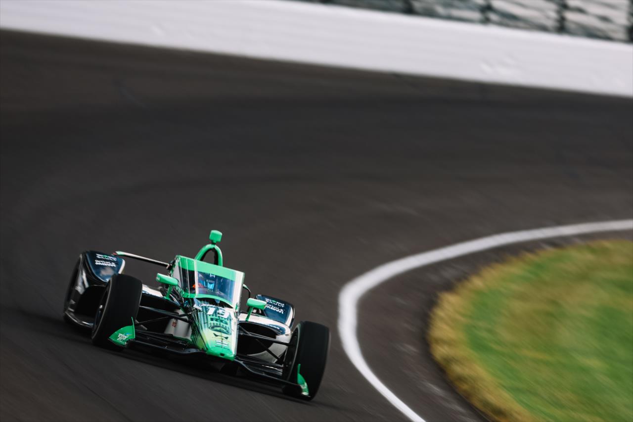 Dennis Hauger - Indianapolis 500 Open Test - By: Joe Skibinski -- Photo by: Joe Skibinski