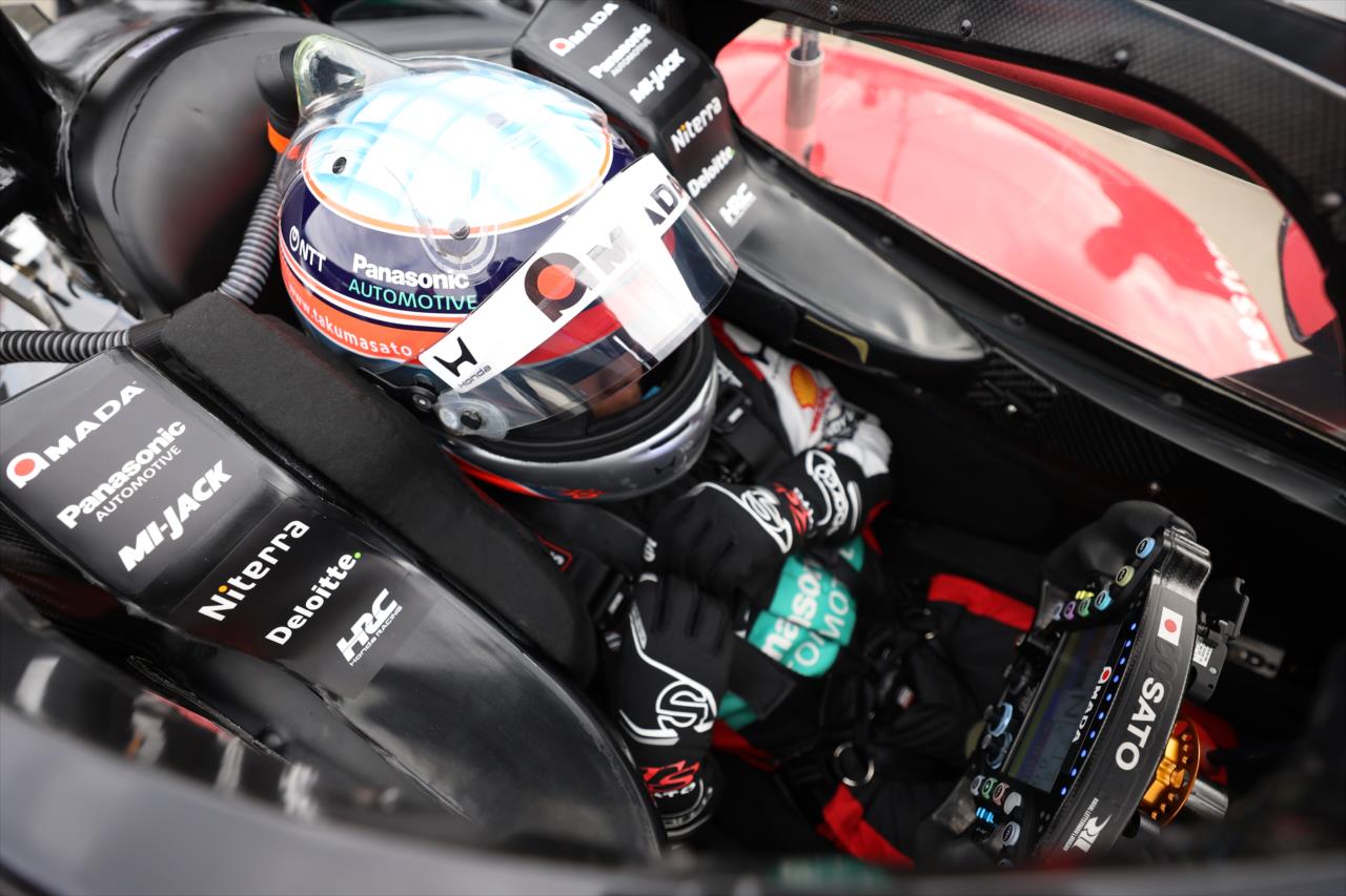 Takuma Sato - Indianapolis 500 Open Test - By: Matt Fraver -- Photo by: Matt Fraver