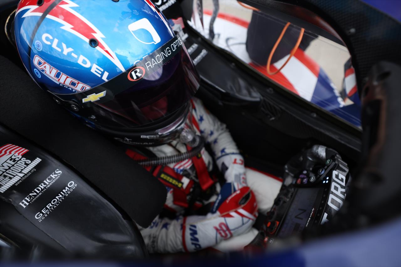 Santino Ferrucci - Indianapolis 500 Open Test - By: Matt Fraver -- Photo by: Matt Fraver