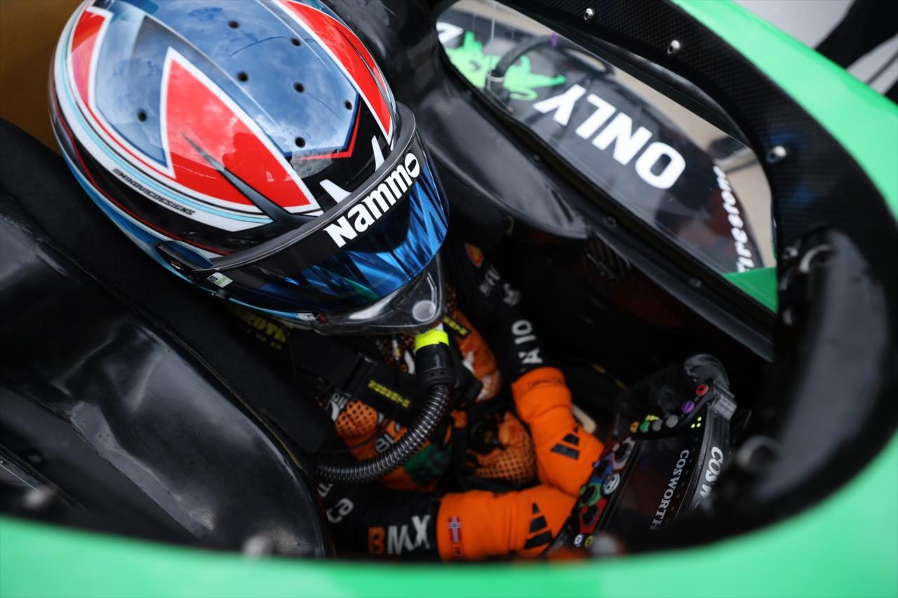 Dennis Hauger - Indianapolis 500 Open Test - By: Matt Fraver -- Photo by: Matt Fraver