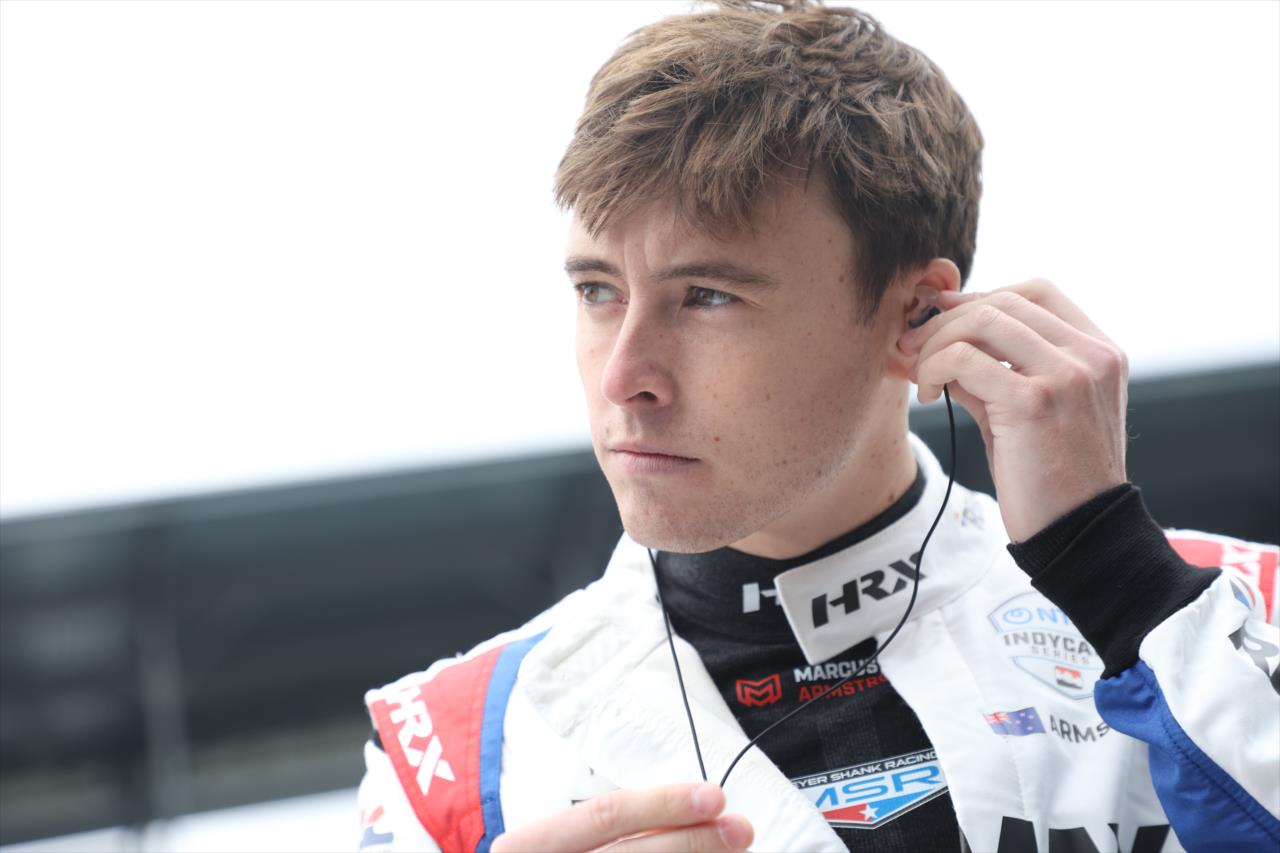 Marcus Armstrong - Indianapolis 500 Open Test - By: Matt Fraver -- Photo by: Matt Fraver