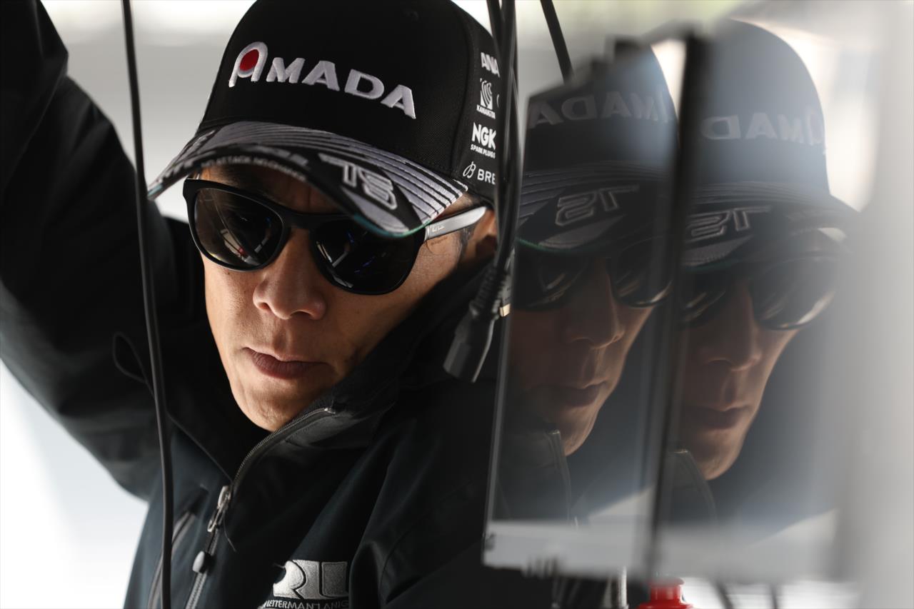 Takuma Sato - Indianapolis 500 Open Test - By: Matt Fraver -- Photo by: Matt Fraver