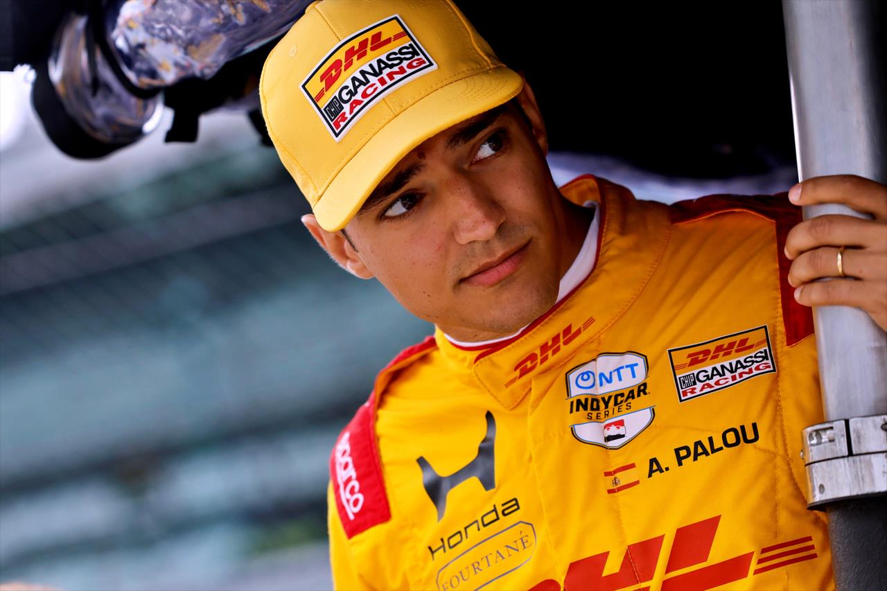 Alex Palou - Indianapolis 500 Open Test - By: Paul Hurley -- Photo by: Paul Hurley