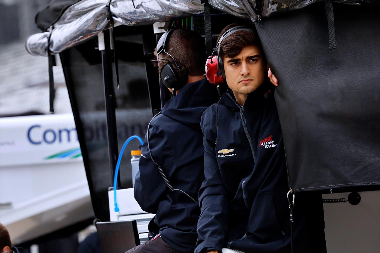 Caio Collet - Indianapolis 500 Open Test - By: Paul Hurley -- Photo by: Paul Hurley