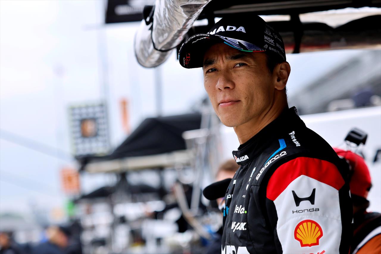Takuma Sato - Indianapolis 500 Open Test - By: Paul Hurley -- Photo by: Paul Hurley