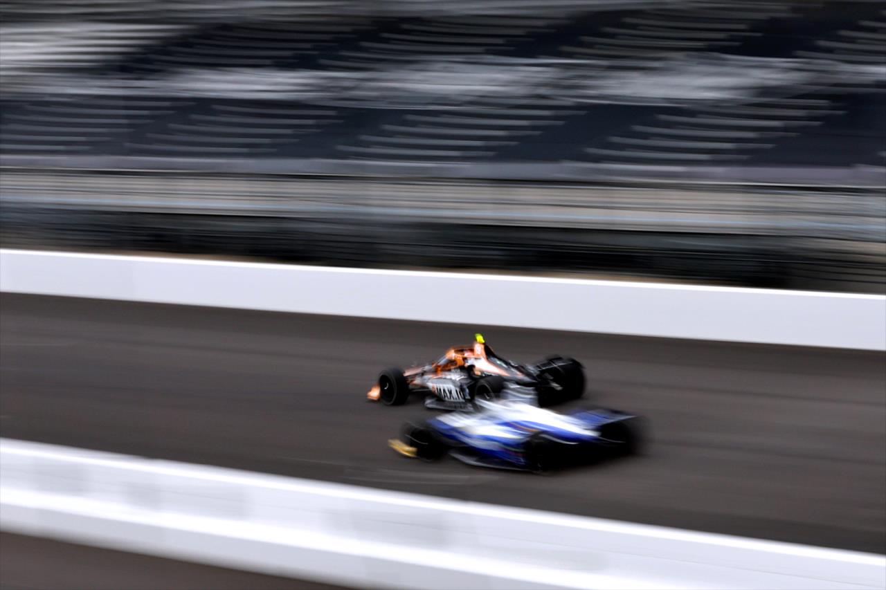 Romain Grosjean - Indianapolis 500 Open Test - By: Paul Hurley -- Photo by: Paul Hurley