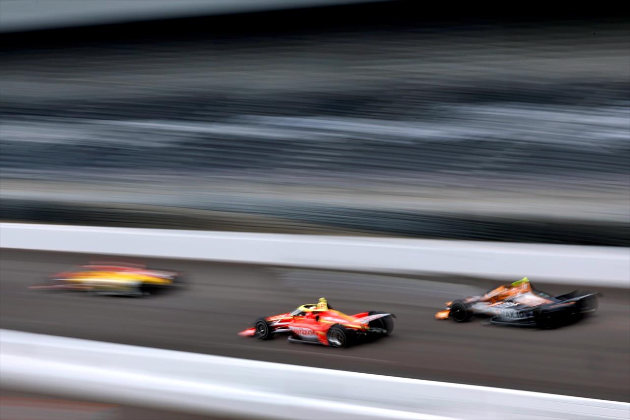 David Malukas - Indianapolis 500 Open Test - By: Paul Hurley -- Photo by: Paul Hurley