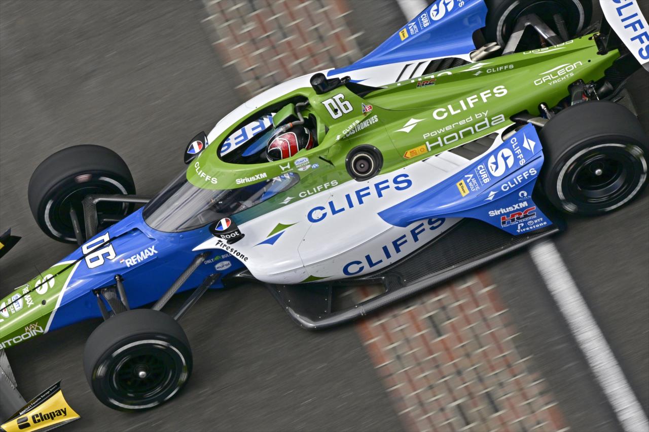 Helio Castroneves - Indianapolis 500 Open Test - By: Walt Kuhn -- Photo by: Walt Kuhn
