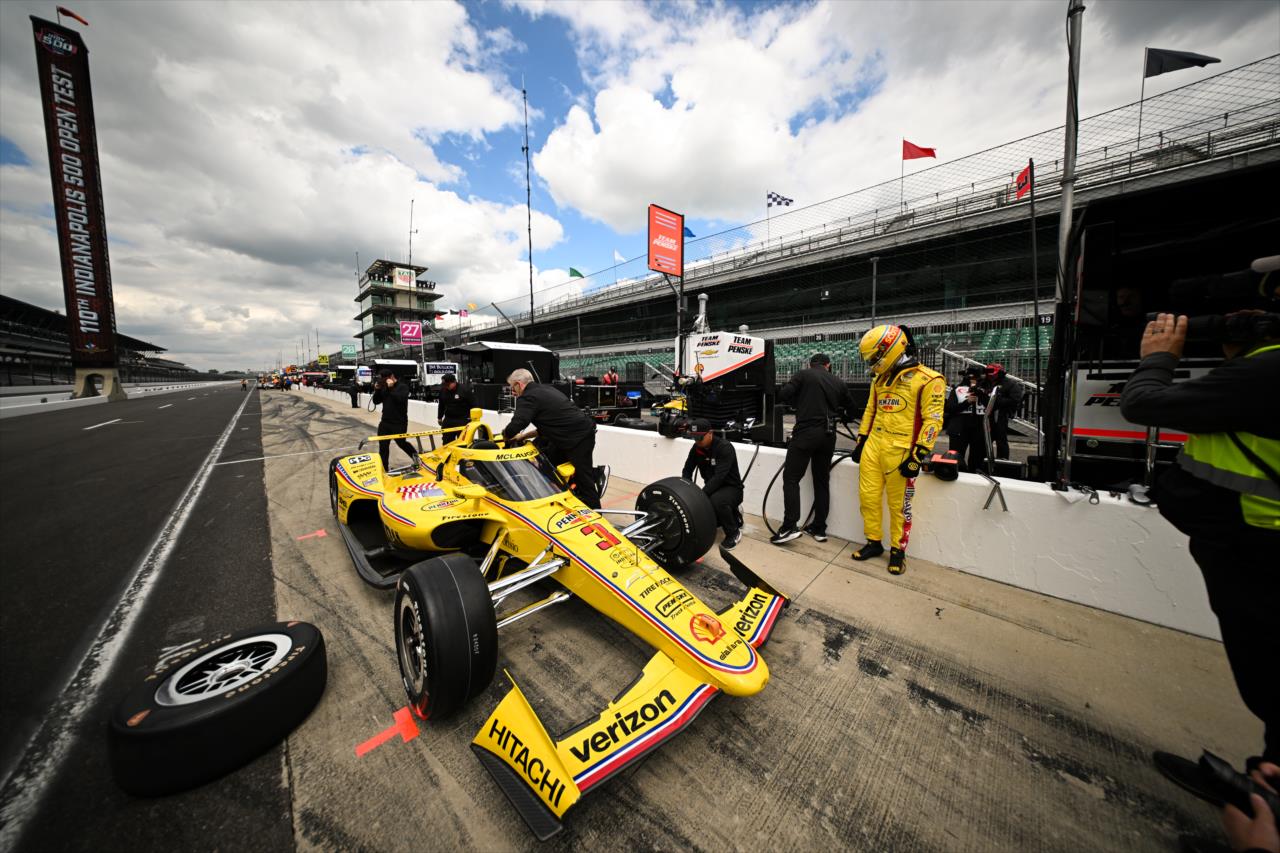 Scott McLaughlin - Indianapolis 500 Open Test - By: James Black -- Photo by: James  Black