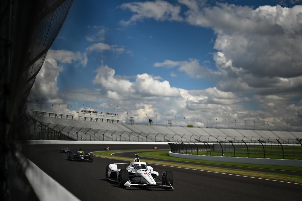 Jacob Abel - Indianapolis 500 Open Test - By: James Black -- Photo by: James  Black
