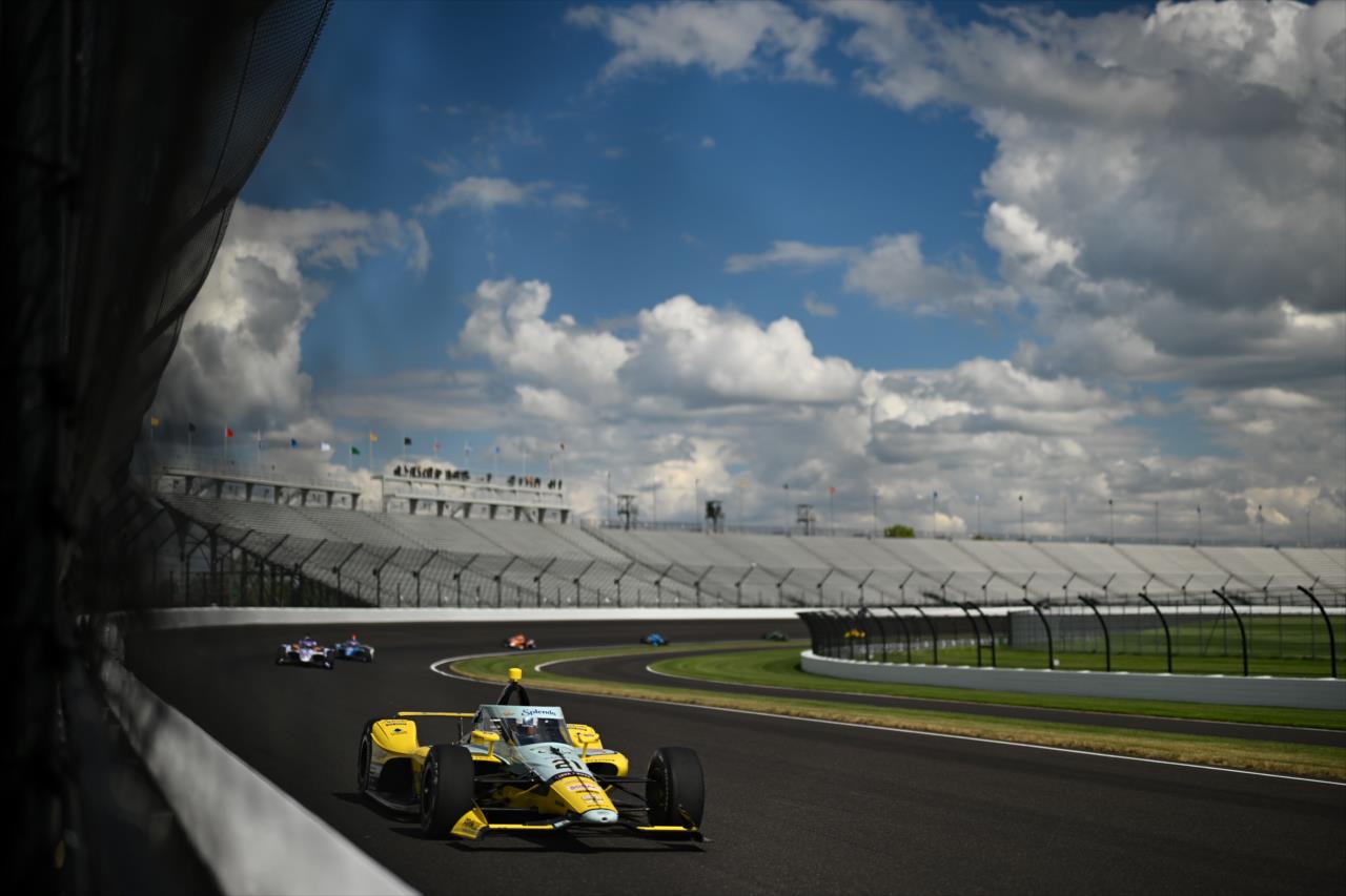 Christian Rasmussen - Indianapolis 500 Open Test - By: James Black -- Photo by: James  Black