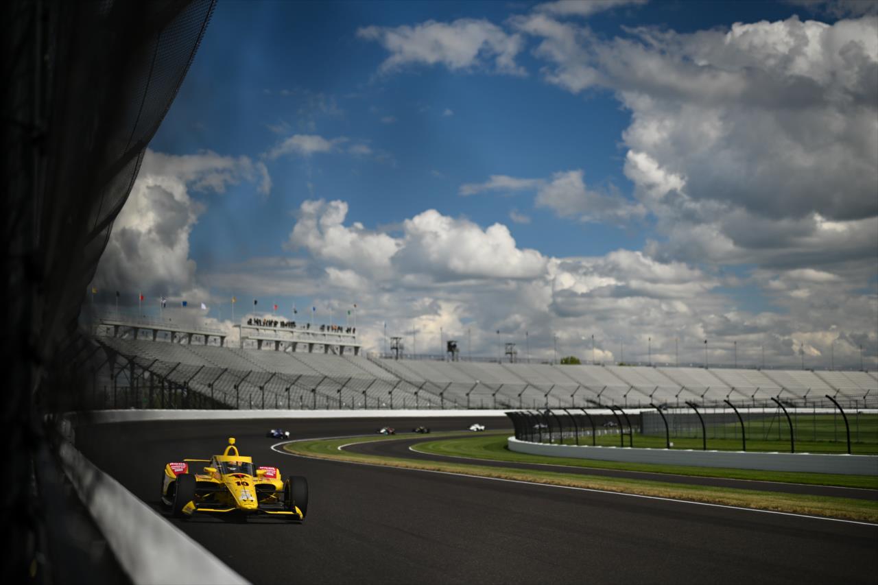 Alex Palou - Indianapolis 500 Open Test - By: James Black -- Photo by: James  Black