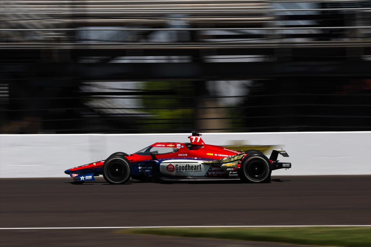Sting Ray Robb - Indianapolis 500 Practice - By: Chris Owens -- Photo by: Chris Owens