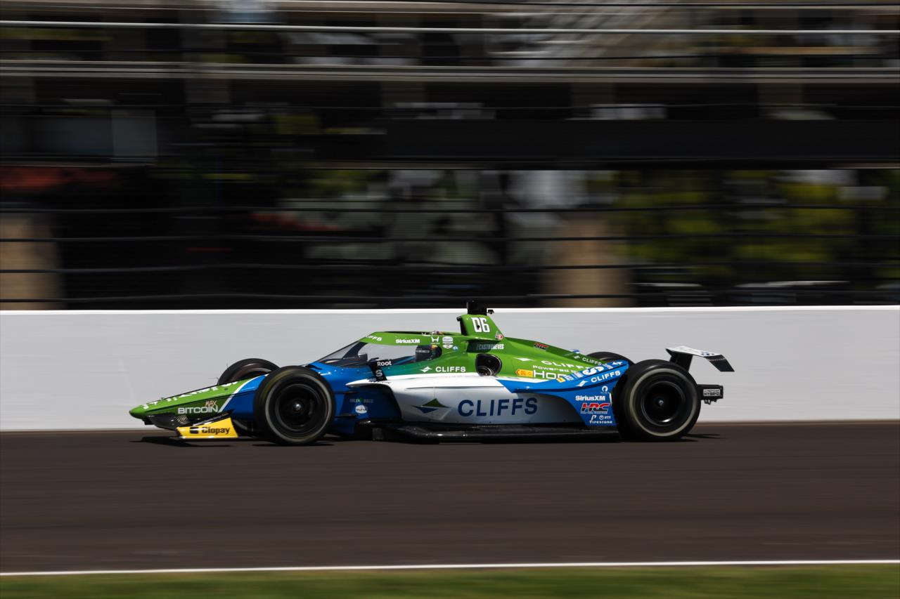 Helio Castroneves - Indianapolis 500 Practice - By: Chris Owens -- Photo by: Chris Owens