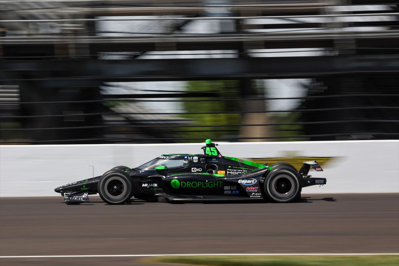 Louis Foster - Indianapolis 500 Practice - By: Chris Owens -- Photo by: Chris Owens